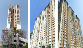 Brigade Komarla Heights Tower B : Above terrace Finishing works and External painting works are in progress as on May '24